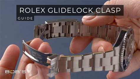 remove rolex safety clasp|Rolex glide lock adjustment.